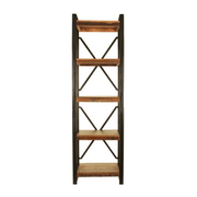 Shoreditch Large Five Shelf Open Bookcase - The Orchard Home and Gifts